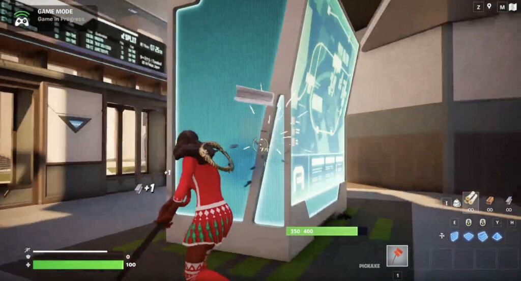 Valorant map in fortnite